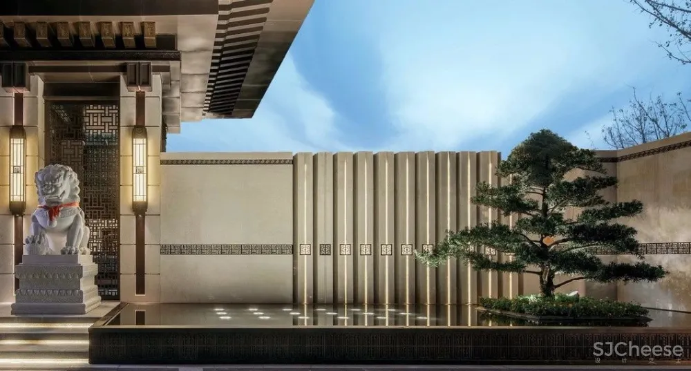 新亚洲东方美学售楼中心设计方案丨演绎空间的意境之美