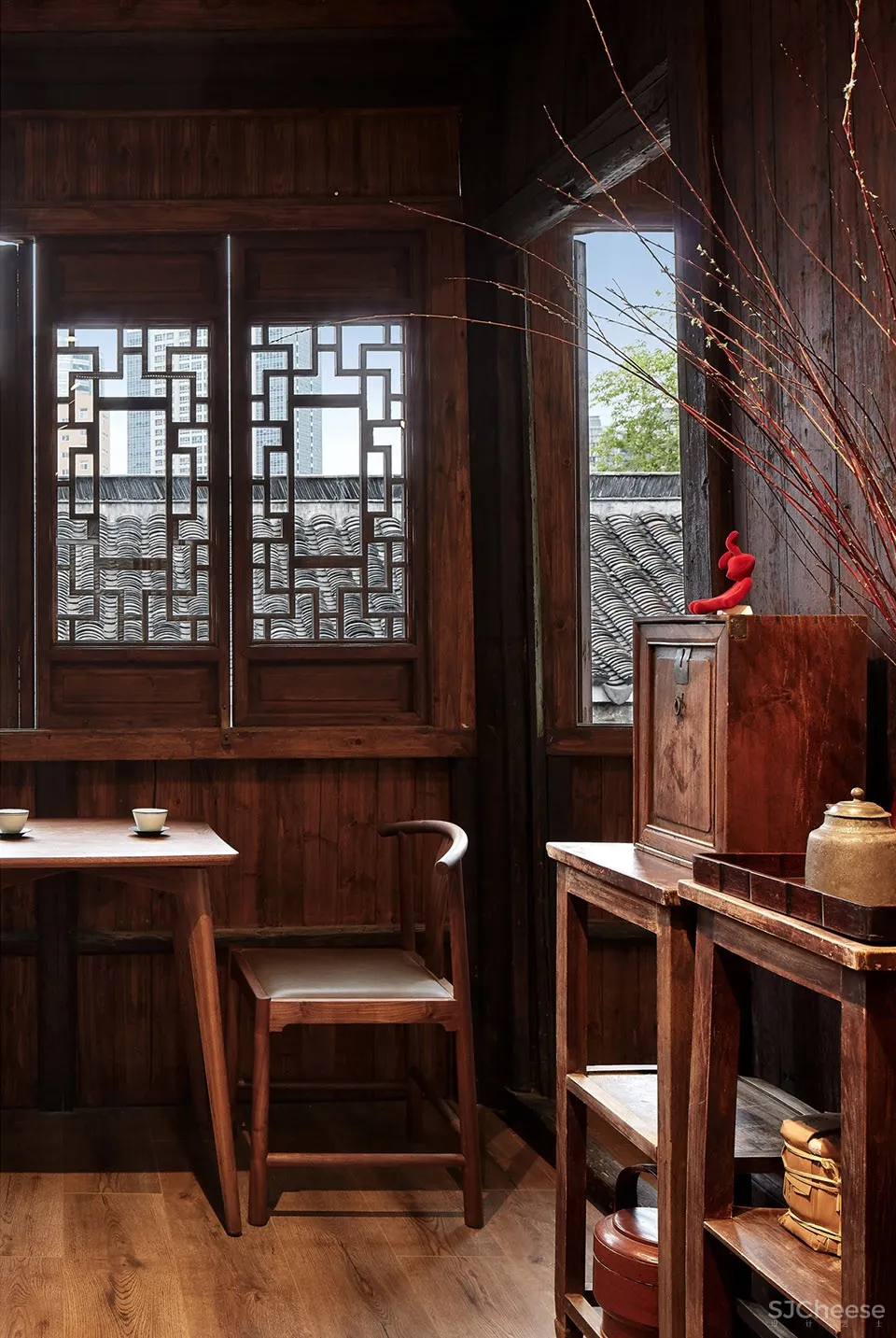 最新 | 南京悦设空间设计:常州 观茶庭