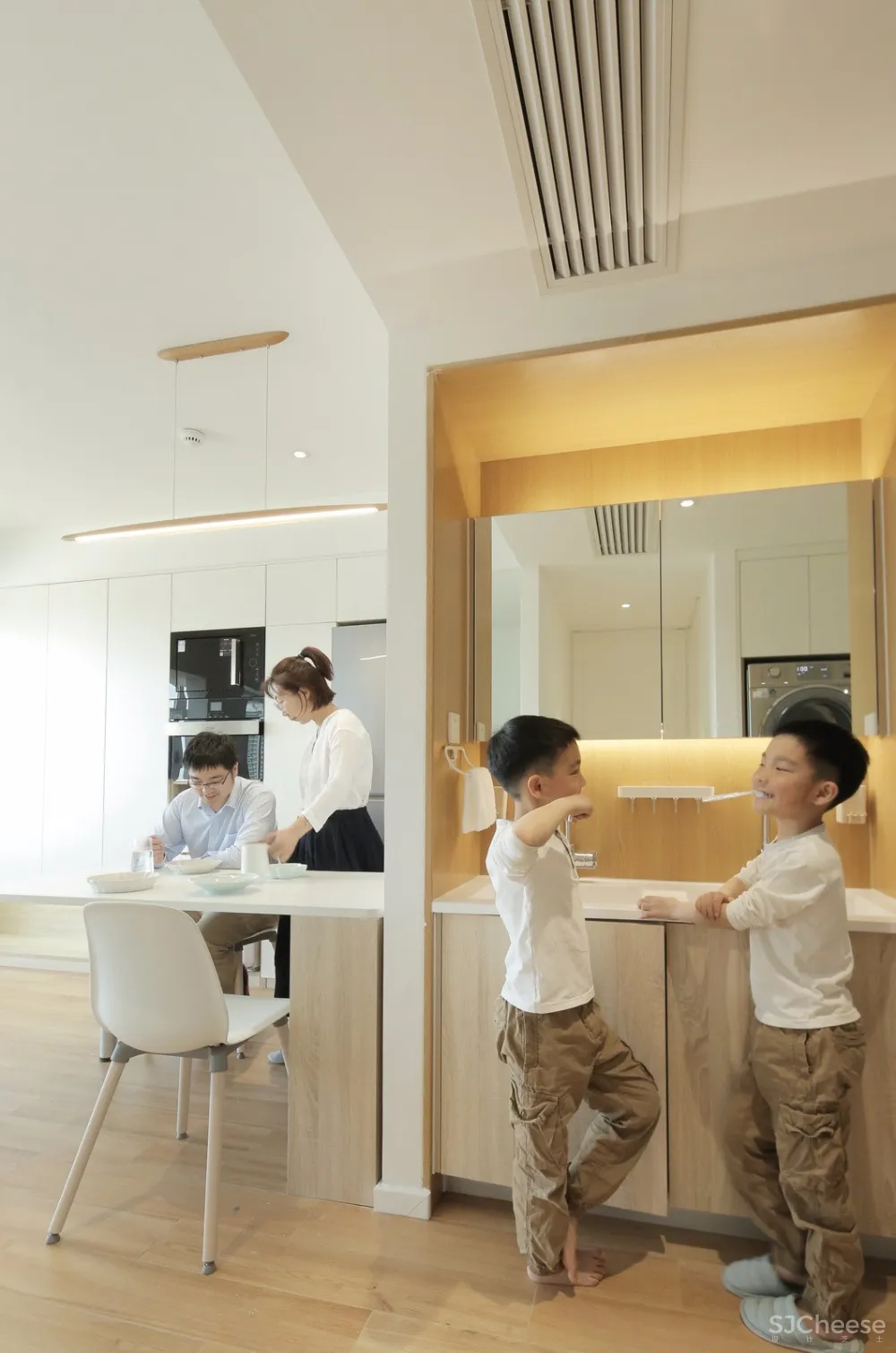 59㎡你觉得小丨这一家四口却住得舒服又自在