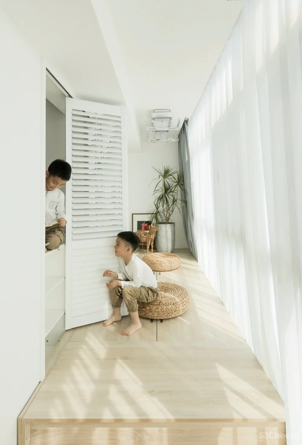 59㎡你觉得小丨这一家四口却住得舒服又自在