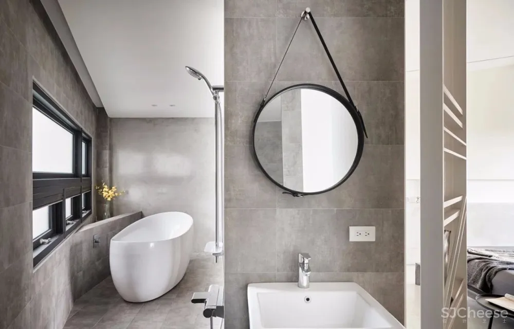 舒心的简约设计丨水磨石这样搭配更美