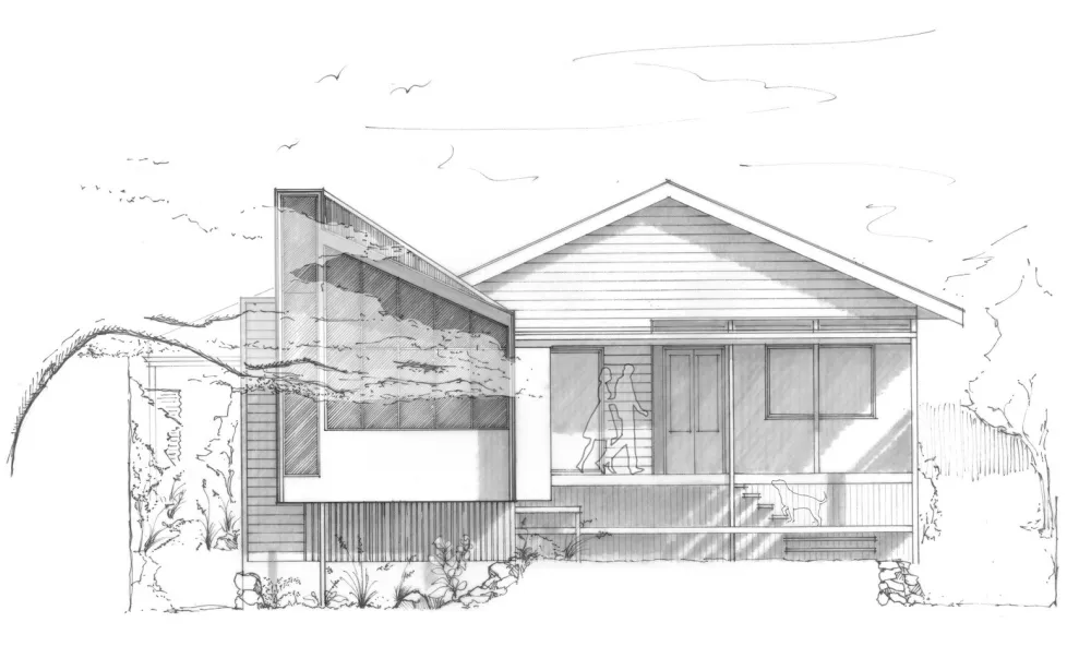 耶龙加住宅,引入大量日光的老宅改造 / Tim Bennetton Architects