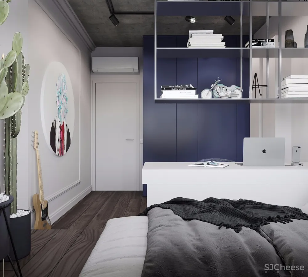 66㎡ 的公寓丨竟能设计出2室1厅和独立马桶间