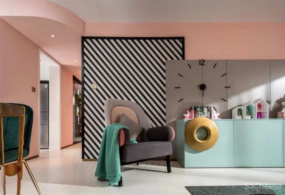 新作| 95㎡甜蜜梦幻色，分分钟撩动你的少女心