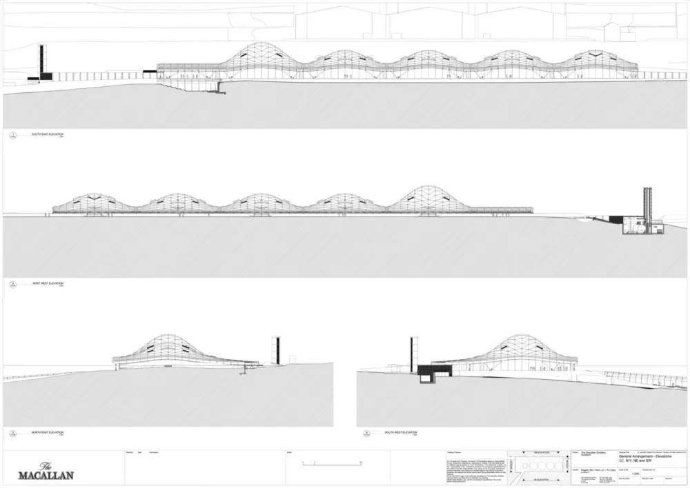 麦卡伦新酿酒厂和游客体验中心 / Rogers Stirk Harbour + Partners