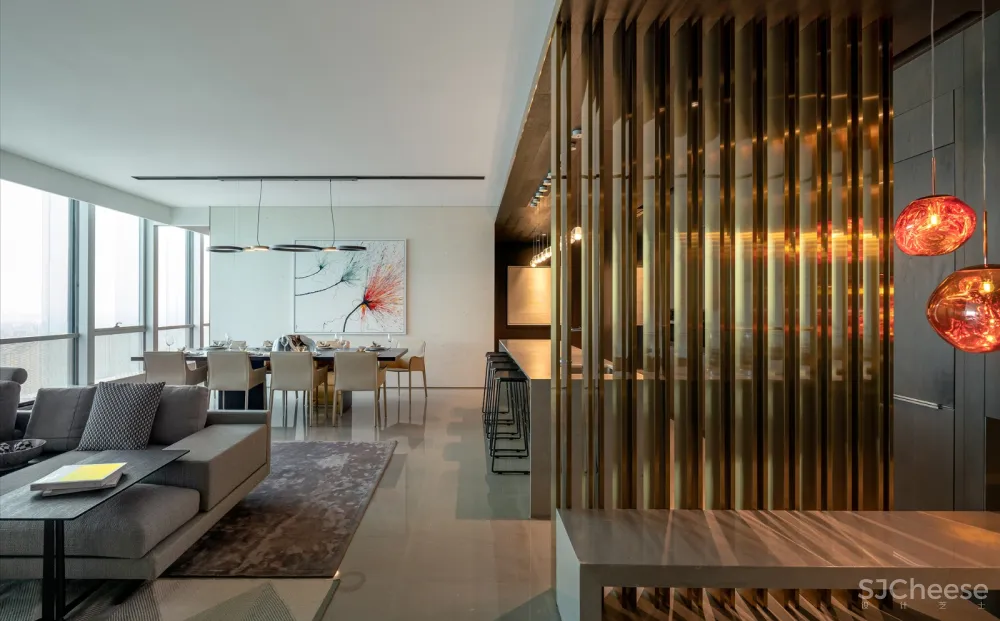 壹舍新作 | 自由、舒适、联动,看顶级大平层演绎别样都市生活!——花样年集团成都花漾锦江M户型样板间