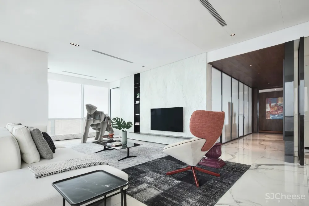 壹舍新作 | 自由、舒适、联动,看顶级大平层演绎别样都市生活!——花样年集团成都花漾锦江M户型样板间