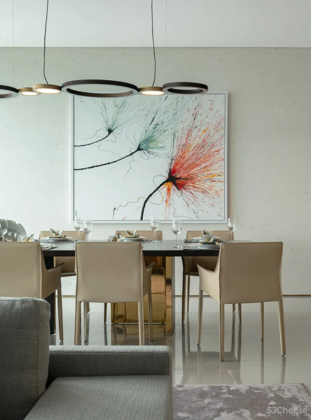 壹舍新作 | 自由、舒适、联动,看顶级大平层演绎别样都市生活!——花样年集团成都花漾锦江M户型样板间