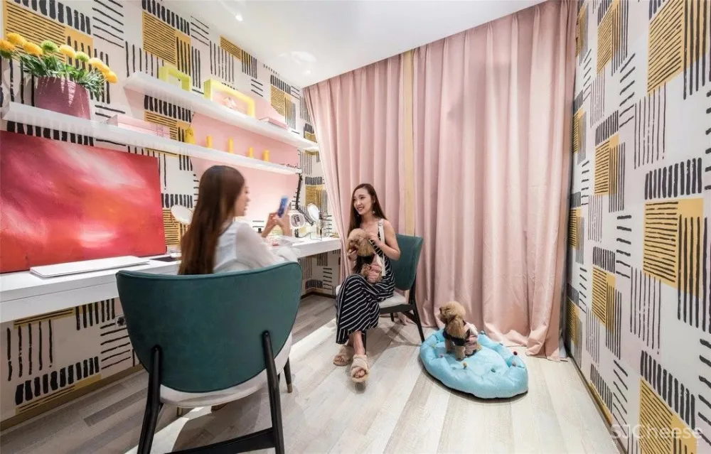 新作| 95㎡甜蜜梦幻色，分分钟撩动你的少女心