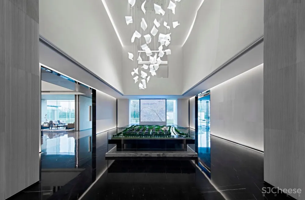 新作 | 长沙卓越青竹湖:静雅高级灰,诠释气度不凡的设计语境