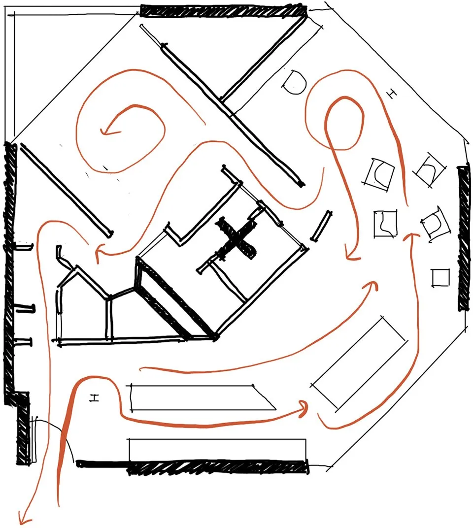 八角·三线 + 一方，台北 / 创研空间