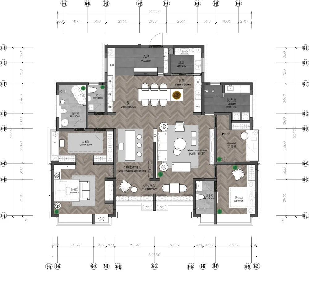 住宅 I 传统材料演绎现代生活美学