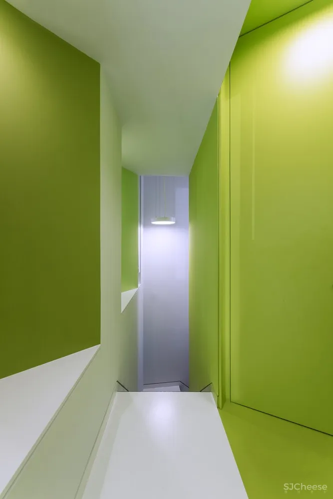 首发 | LANDÍNEZ+REY:马德里明亮绿色牙科诊所