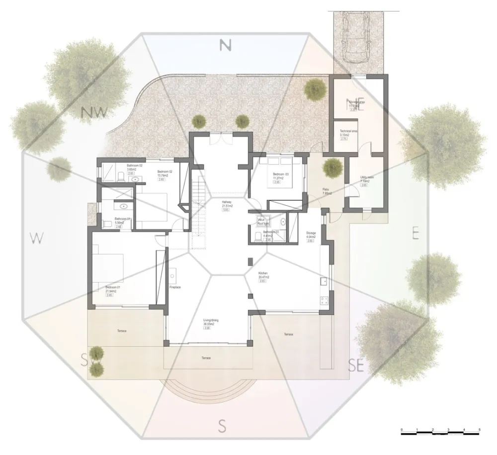 CORE Architects:葡萄牙住宅 Villa AH