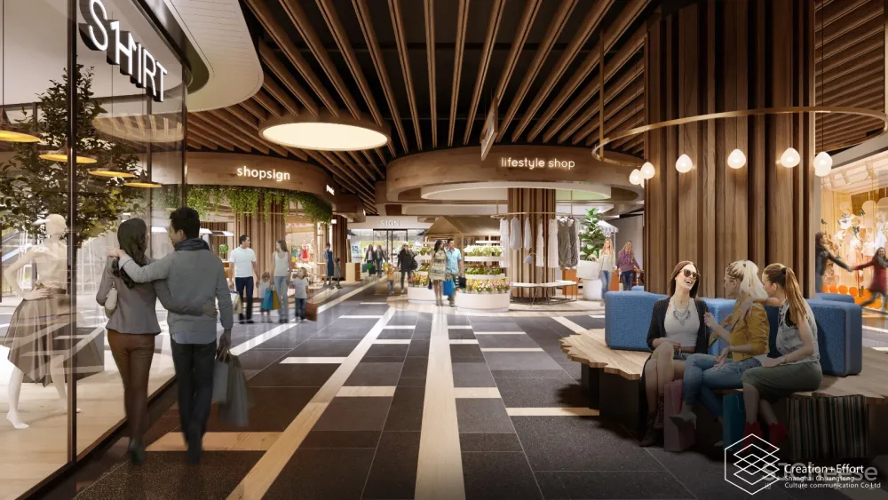 过往效果图案例第四弹~商场为主-创腾文化