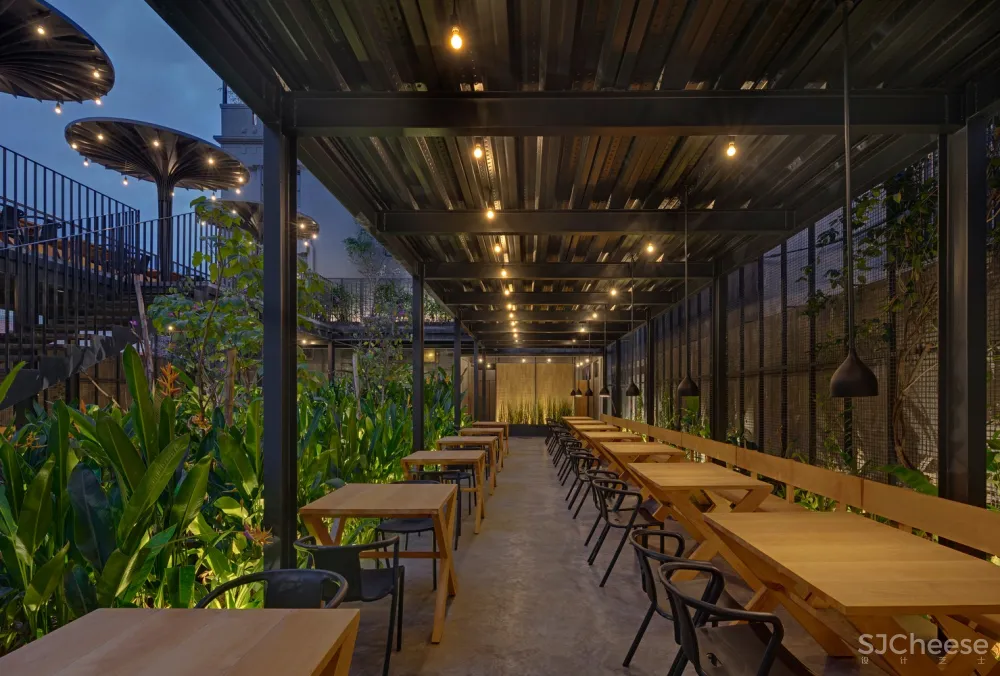 日出花园餐厅 / M9 Design Studio