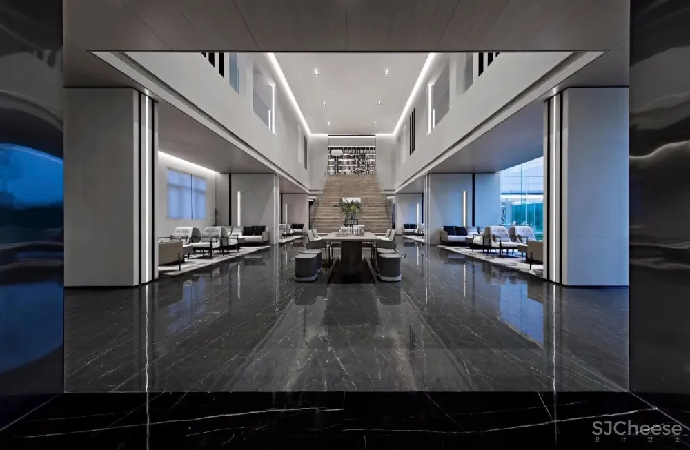 新作 | 长沙卓越青竹湖:静雅高级灰,诠释气度不凡的设计语境