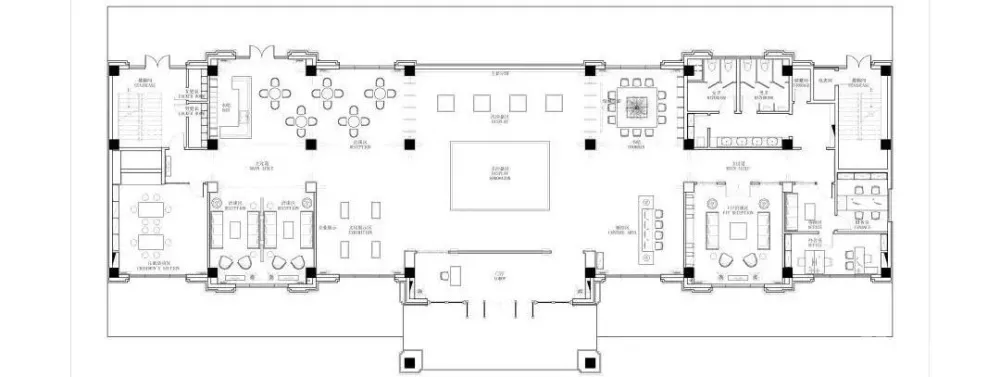 1000㎡新东方风格售楼中心设计丨通过艺术设计诠释东方古典韵味与现代艺术形态