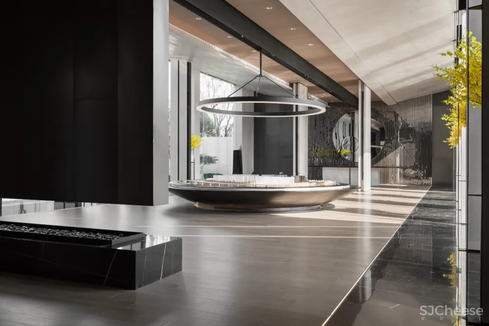 唐忠汉新作 | 售楼中心如何用片墙、线条、光线打造非凡质感