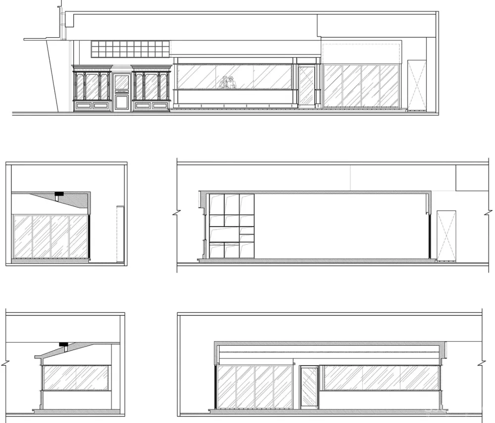 翠贝卡河西旗舰店,南京 / 南京市線状建筑设计研究室