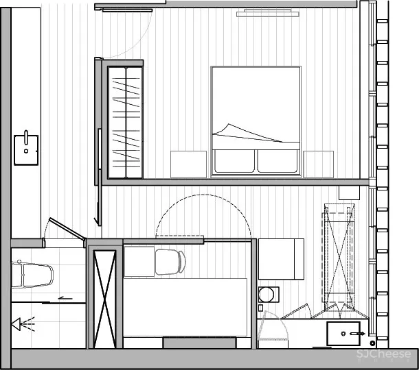 八角·三线 + 一方，台北 / 创研空间