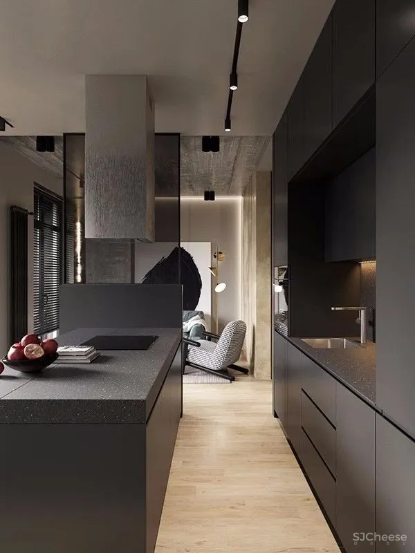 56㎡ 这样设计丨完美利用每一寸空间