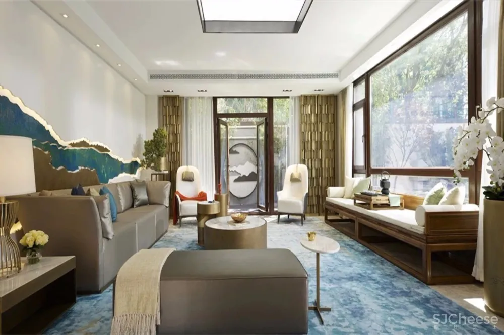 把战斗机挂在别墅里是一种什么体验