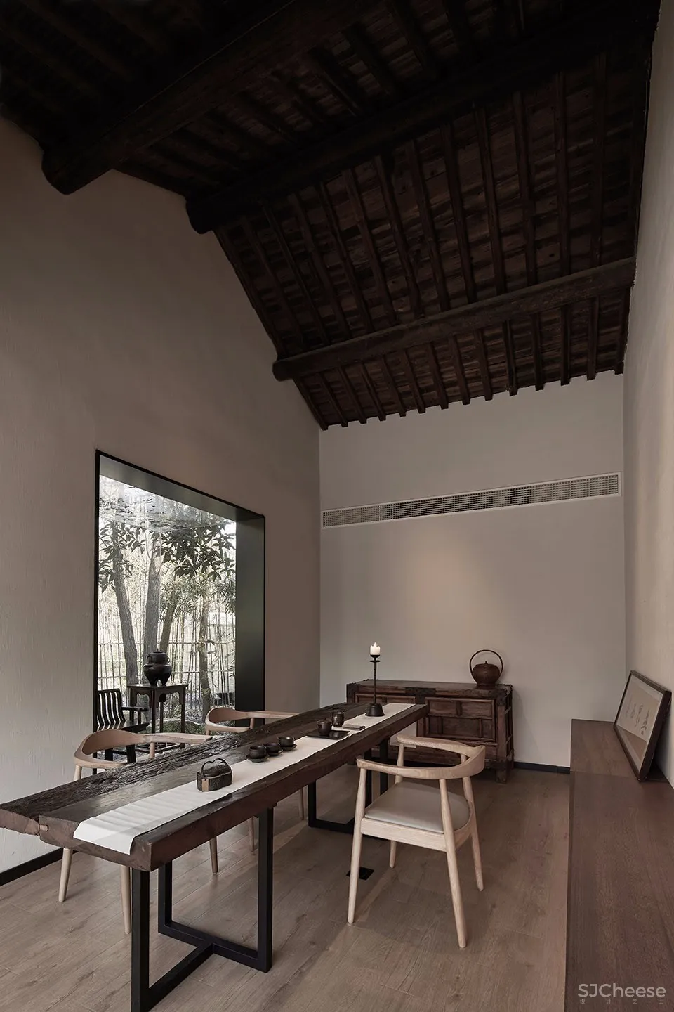 最新 | 杭州时上建筑空间设计:无界 · 西溪茶室