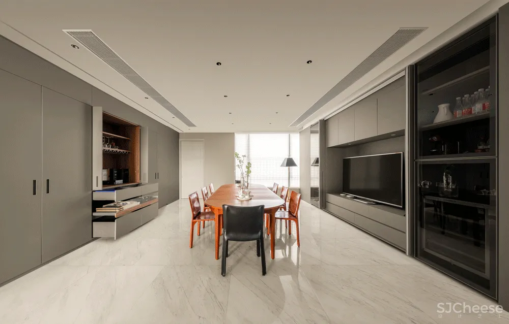 新作| 广州 500m² 大平层无敌江景奢宅，对望广州塔，超大空中泳池！