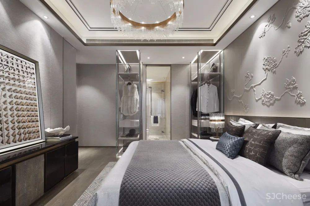 现代轻奢的港式风格样板间设计丨一种无法抗拒的魅力