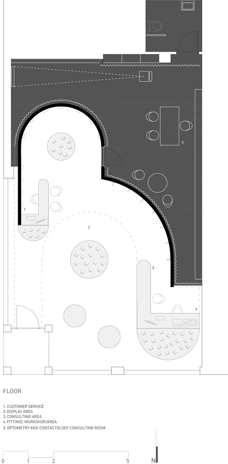 Panóptica眼镜店，西班牙 / Jose Luis Muñoz