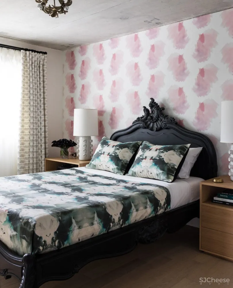 首发 | Michelle Dirkse 充满大胆图案纺织品:西雅图公寓