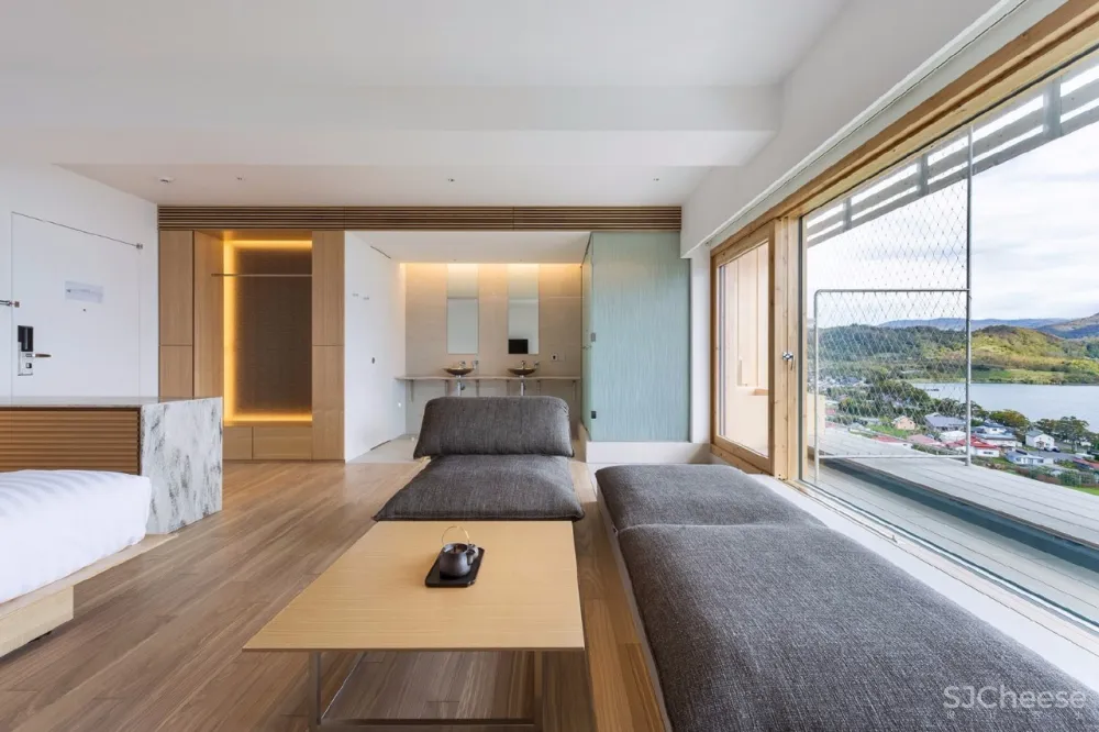 隈研吾新作公开丨传统材质打造北海道最新治愈系度假酒店