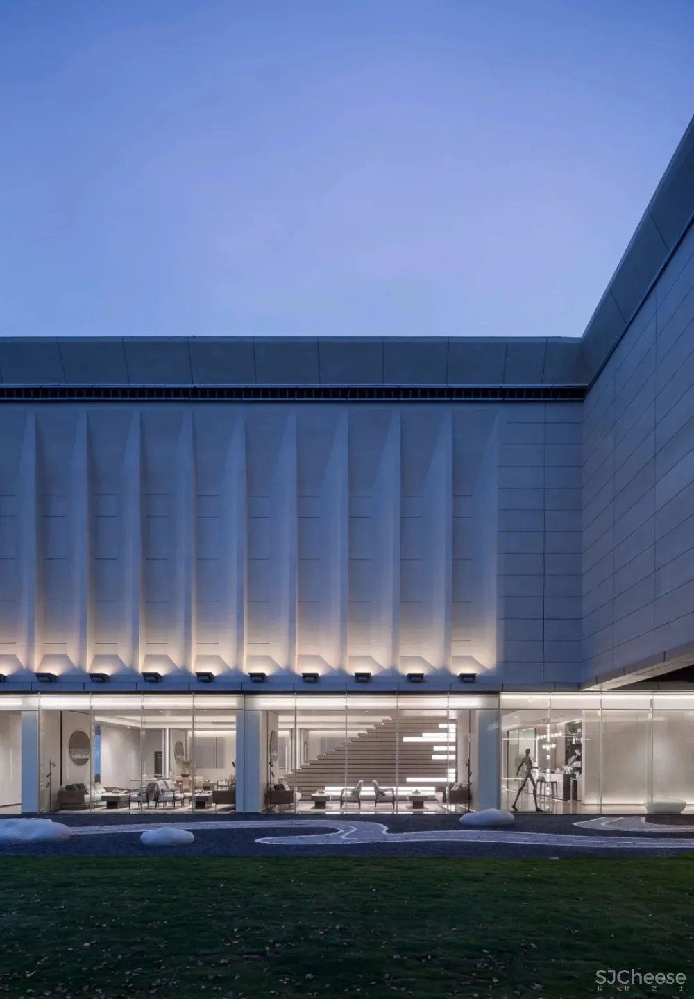 新作 | 长沙卓越青竹湖:静雅高级灰,诠释气度不凡的设计语境