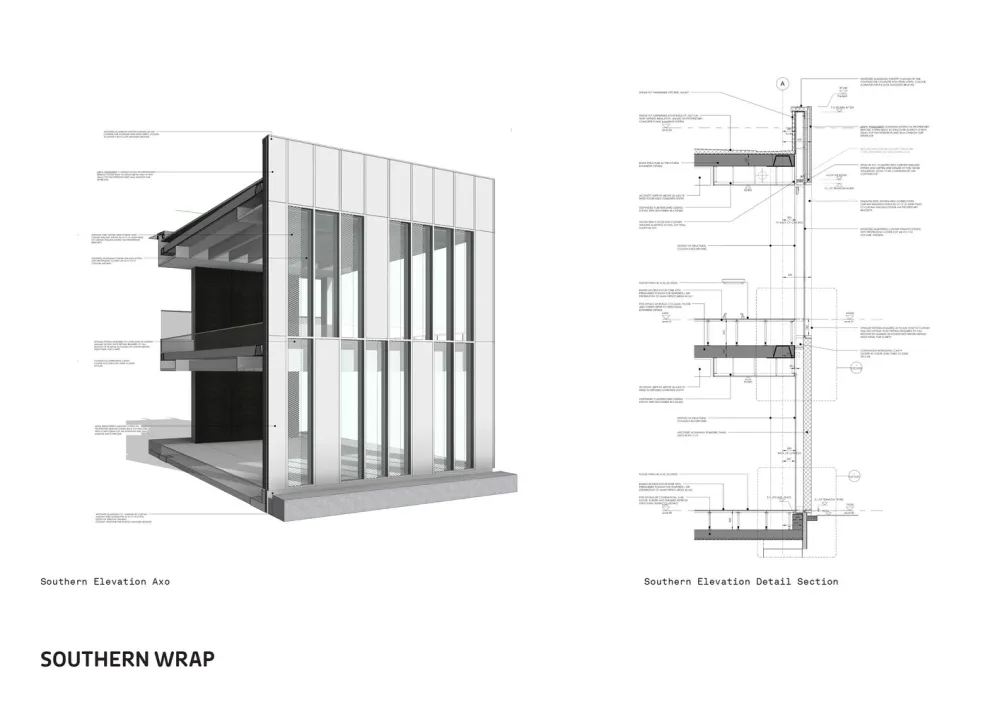 新作 | FaulknerBrowns Architects：蜂窝空间办公场所 Janet Nash House