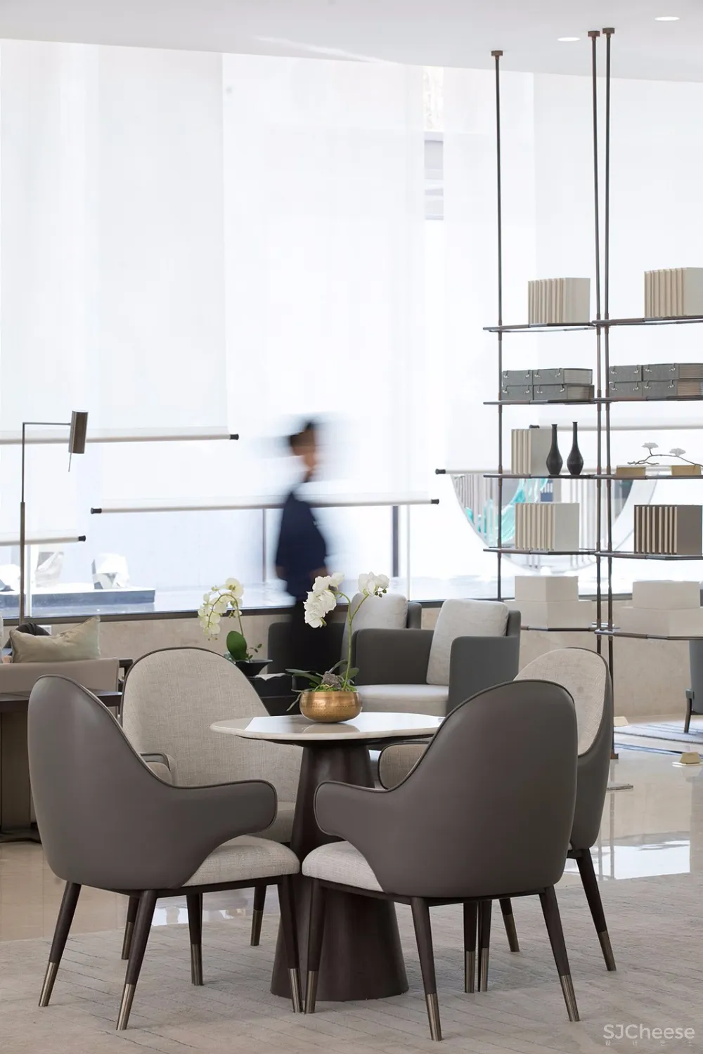 概念来源于《桃花源记》的售楼处设计丨独具文人雅士气质