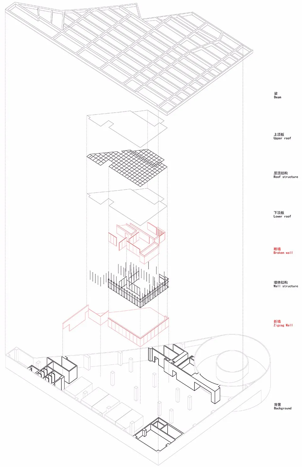 最新 | 垣建筑设计工作室:西安 模糊的“墙” – 杜雅汽车特效涂料系统陕西服务站空间设计