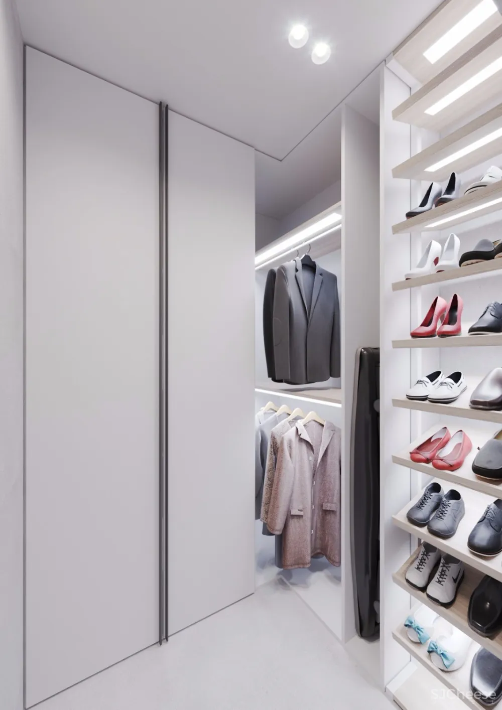 纯白色 LOFT丨完美诠释极简风格