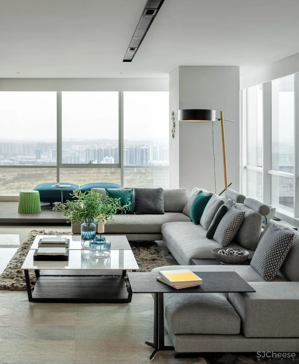 壹舍新作 | 自由、舒适、联动,看顶级大平层演绎别样都市生活!——花样年集团成都花漾锦江M户型样板间