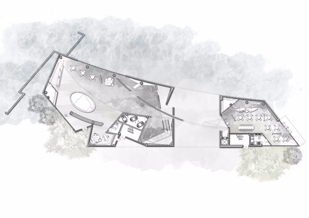 新作 | 唐忠汉:静美大地灰,错叠趣味的虚实与空灵