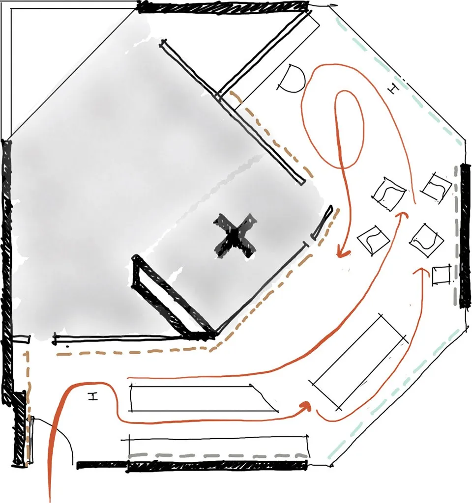 八角·三线 + 一方，台北 / 创研空间