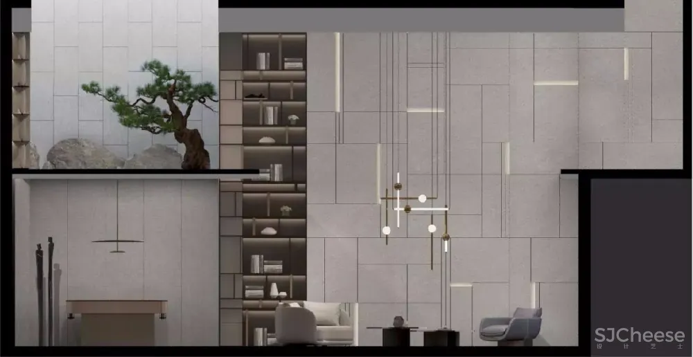 【派尚设计新作】300 ㎡超凡脱俗的臻品别墅项落地设计方案