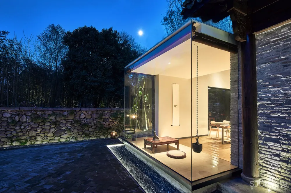 最新 | 杭州时上建筑空间设计:无界 · 西溪茶室