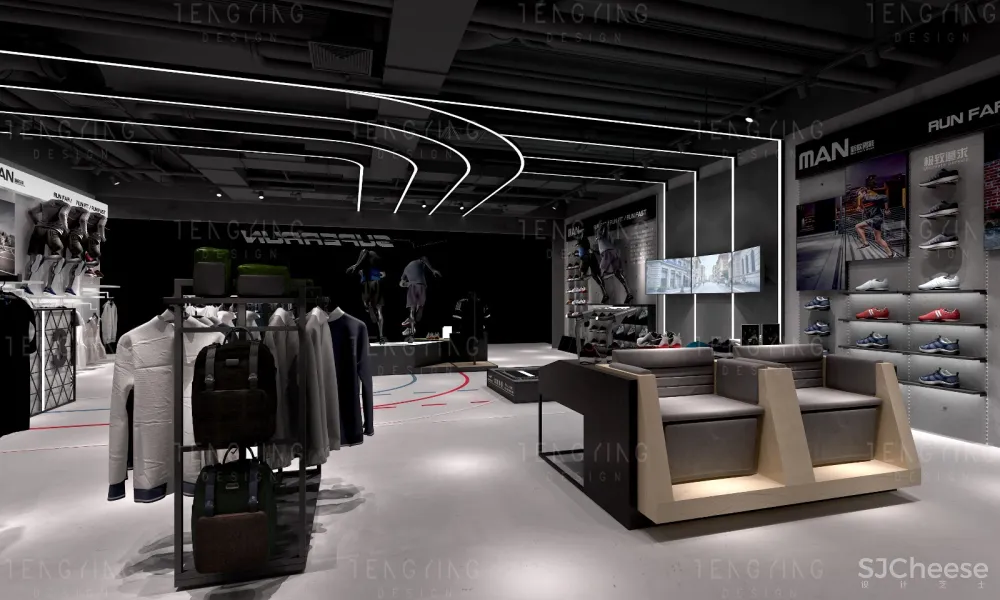 TY设计 · SUPERRUN运动品牌，时尚的不像实力派