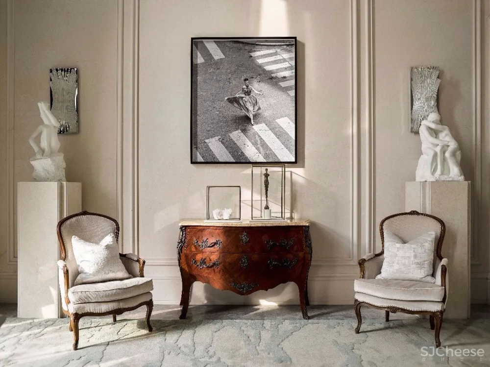 光与色彩的艺术样板房丨赋予设计以生命