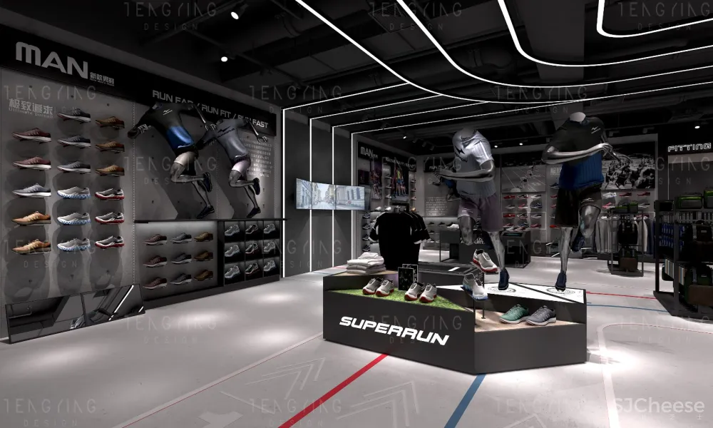 TY设计 · SUPERRUN运动品牌，时尚的不像实力派