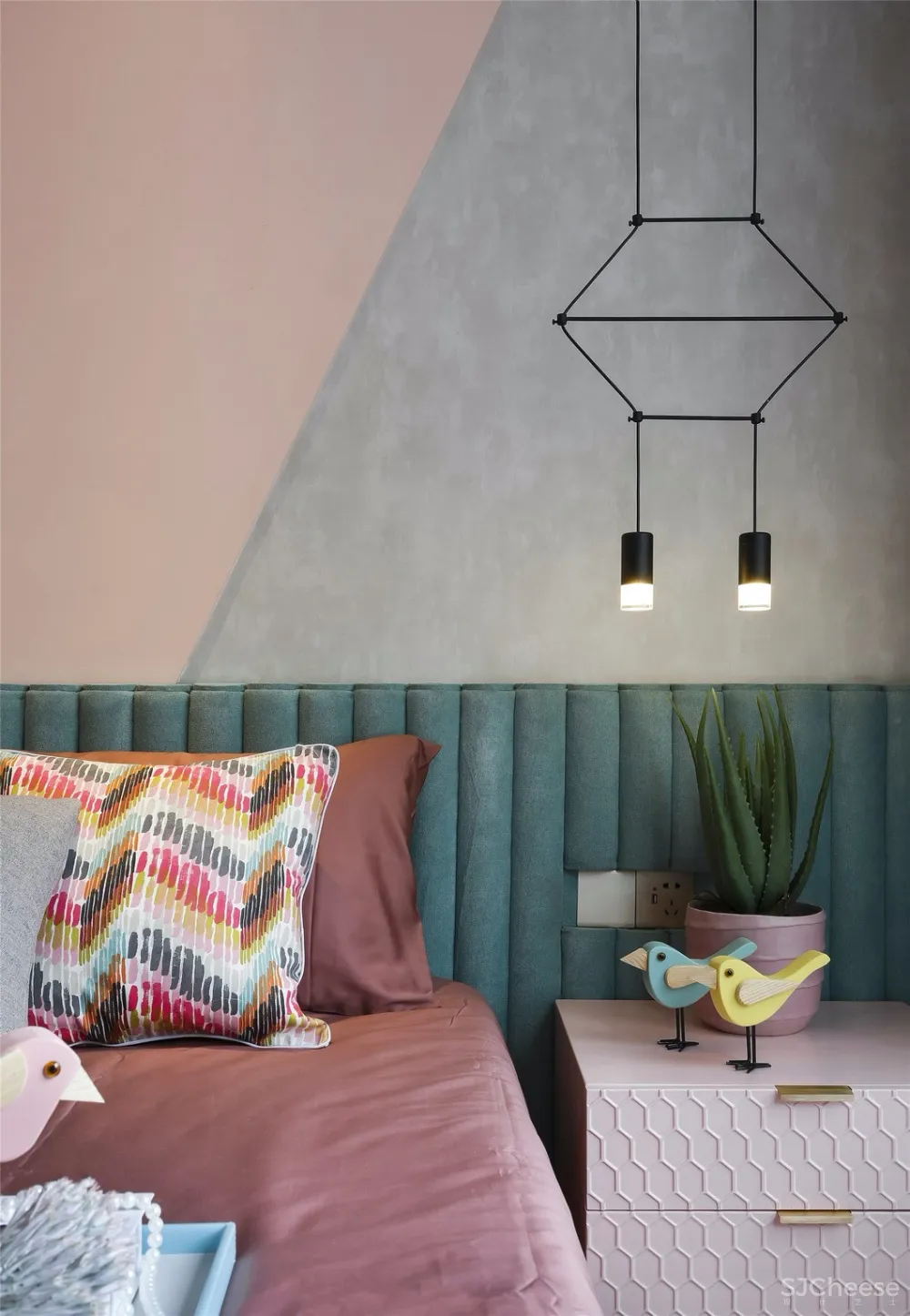 新作| 95㎡甜蜜梦幻色，分分钟撩动你的少女心