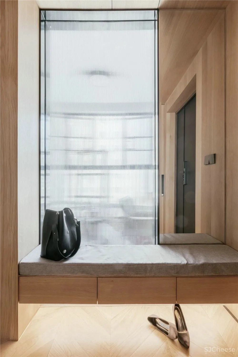 木质简约风丨原木色与白色搭配,真是美