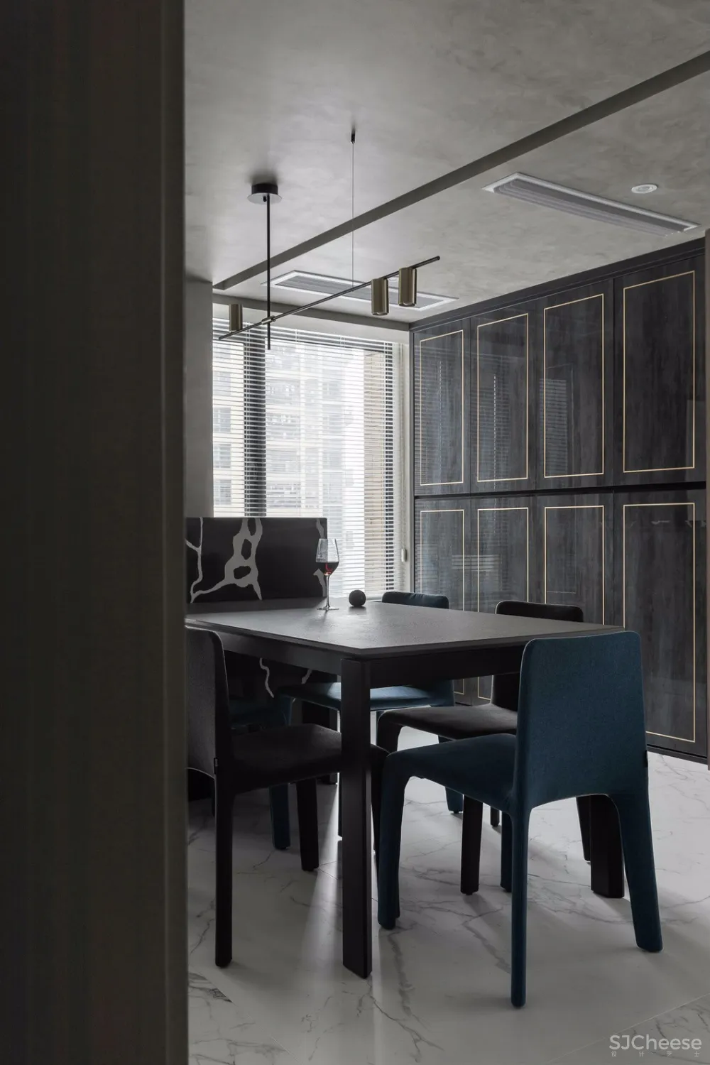 黑白灰+大理石丨更显理性沉稳