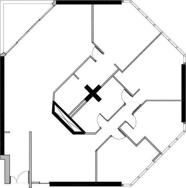 八角·三线 + 一方，台北 / 创研空间